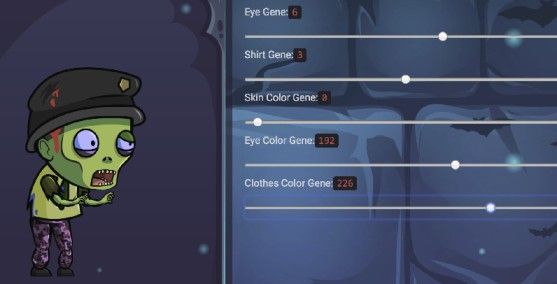 Vue Zombie Character Component